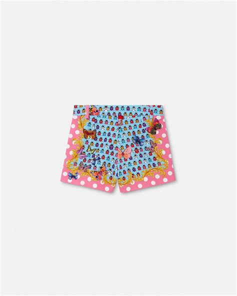 versace bambina 2014|versace shorts for kids.